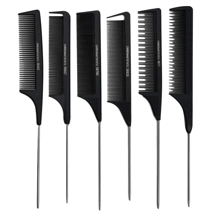 Professional Hair Tail Combs Stainless Steel