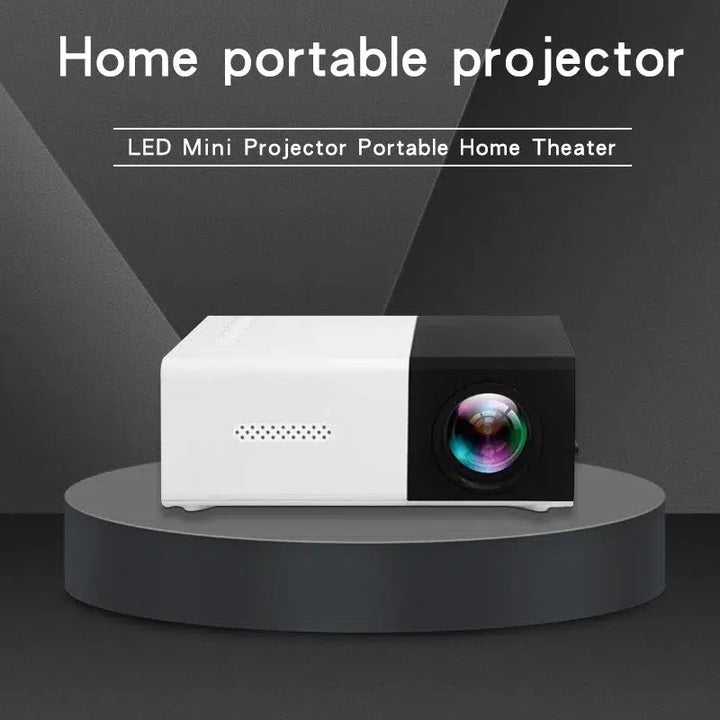 Home HD Mini Projector with USB and SD Memory