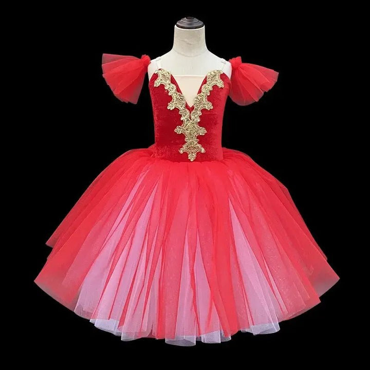 Girls Princess Fairy Tutu Dress – Ballet Dance Costume - Bennys Beauty World