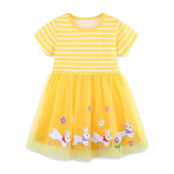 Jumping Meters 2-7T Summer Princess Girls Dresses-Dresses-Bennys Beauty World