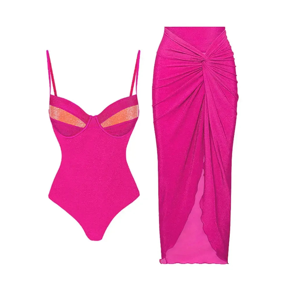 2023 New Arrival Push Up Women Bikini Set Floral Printed Ruffle Bikinis Strappy Bandage Swimwear Brazilian Biquini Bathing Suit-Bennys Beauty World