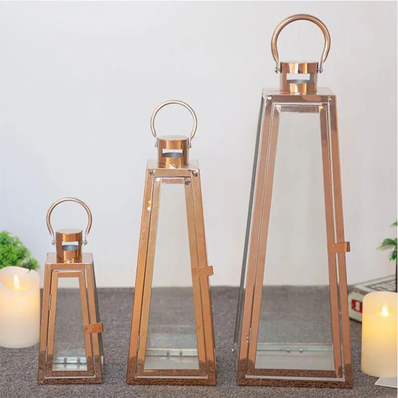 Metal Windproof Candle Holder-Arlik interiors