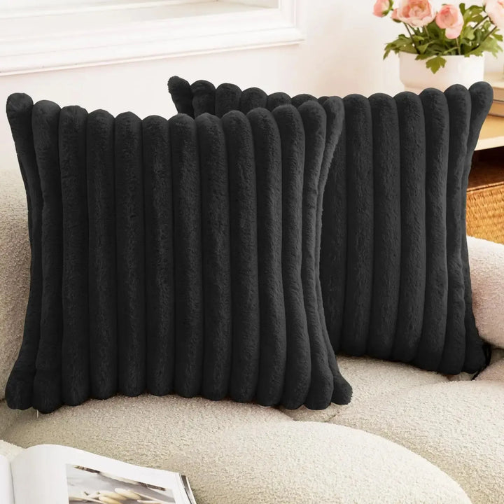 Faux Fur Sofa Cushion Cover - Bennys Beauty World