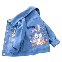 Cotton Baby Girls Denim Jacket-kids clothing-Bennys Beauty World