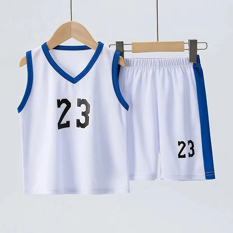 2/4 Pieces Of Summer Children's Quick-drying Kids Sports Outfit-Outfit Sets-Bennys Beauty World