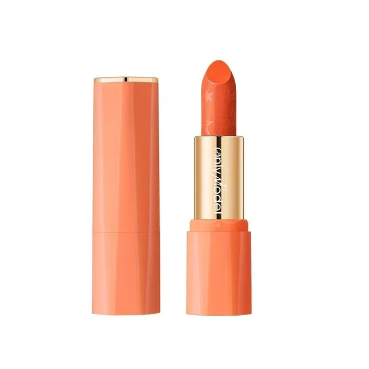 Orange Color Lipstick Lip Glaze Matt