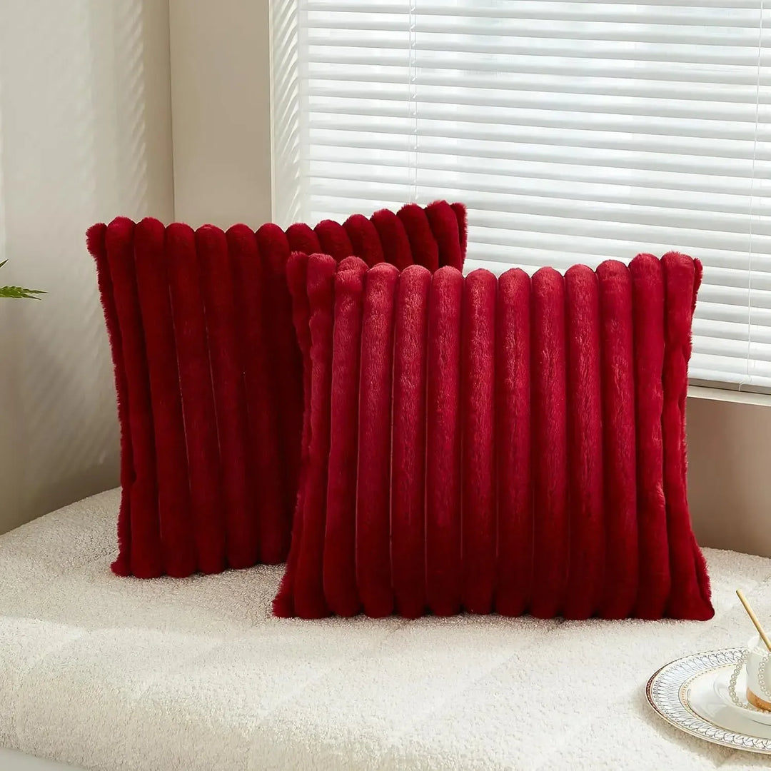 Faux Fur Sofa Cushion Cover - Bennys Beauty World