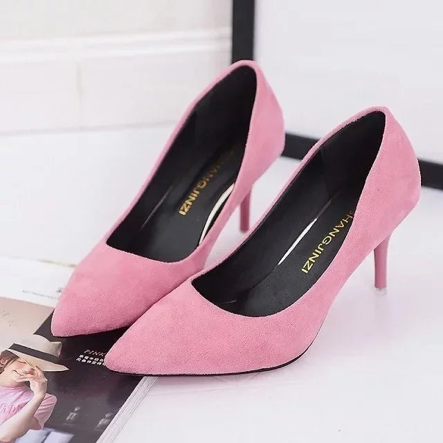 Women's Shoes Pointed Toe Pumps Patent Leather Fashion Shoes