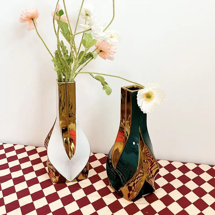 Ceramic Vintage Vase-Arlik interiors