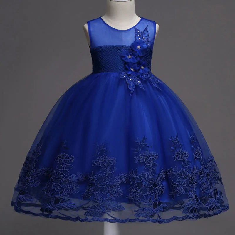 Girls Tutu Ballet Dance Dress – Sleeveless Princess Costume