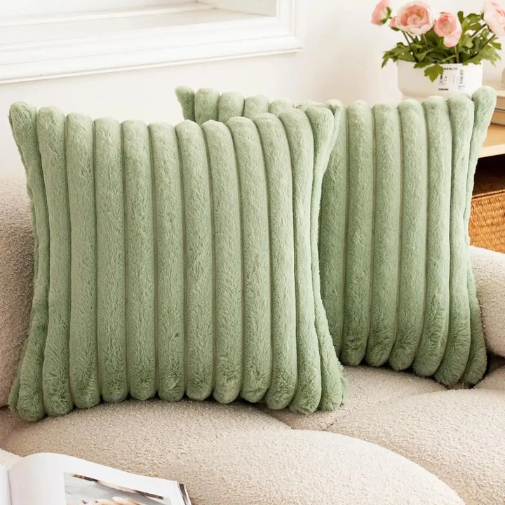 Faux Fur Sofa Cushion Cover - Bennys Beauty World