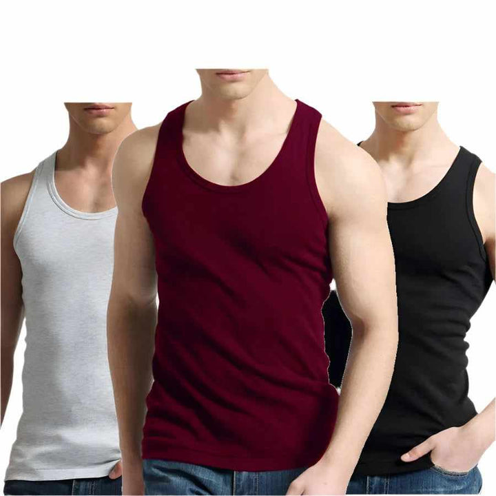 Men's Fitness Cool Summer Cotton Vest Shirt