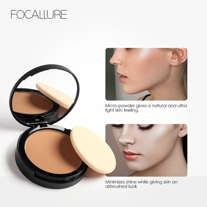 Pressed Powder Oil Control Makeup Mineral Powder