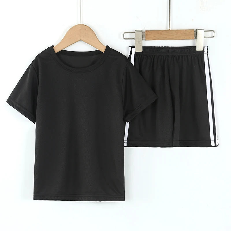 2/4 Pieces Of Summer Children's Quick-drying Kids Sports Outfit-Outfit Sets-Bennys Beauty World