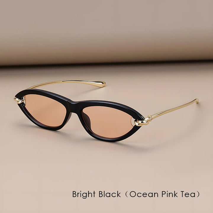PLAZA DE TORS Cat Eye Sunglasses – UV400 &amp; Anti-Reflective Women&