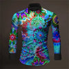 Designer 3D Print Shirt Spring And Fall Long Sleeve Shirt-Shirts-Bennys Beauty World