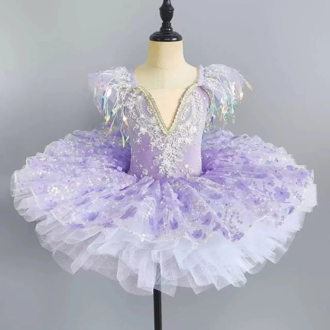 Girls Princess Tutu Dress – Ballet Dance Costume for Kids - Bennys Beauty World