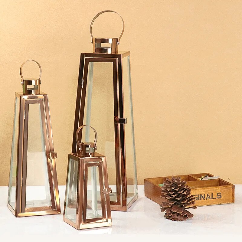 Metal Windproof Candle Holder-Arlik interiors