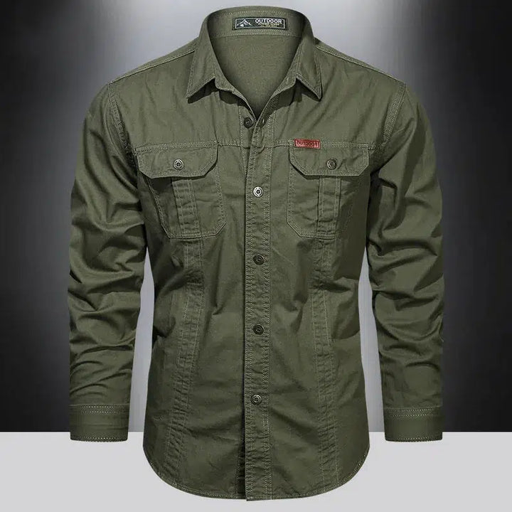 Cotton Cargo Shirt for Men