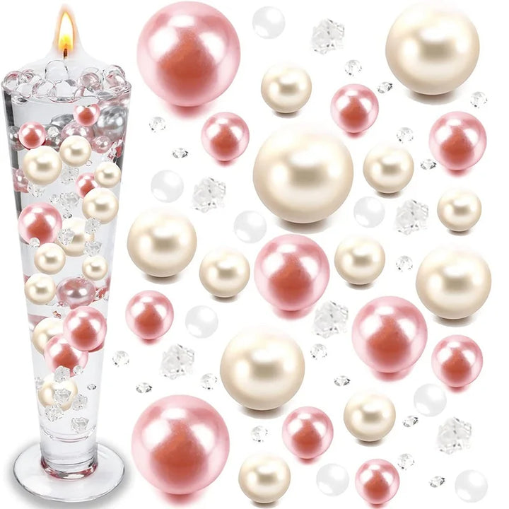 Christmas Vase Filler Beads Floating Pearls