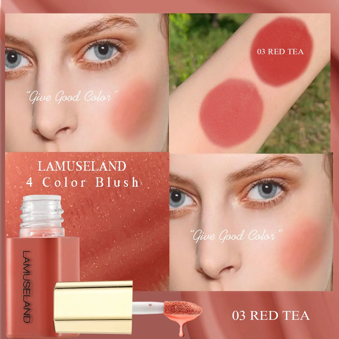 Three-colour Blush Natural Color