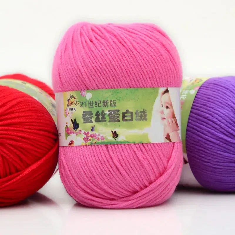 Cotton Yarn For Hand Knitting And Crochet Cloth
