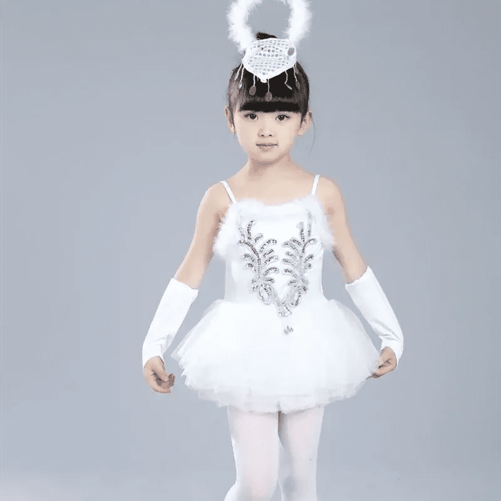 Girls Sequined Tutu Dance Dress – Princess Costume - Bennys Beauty World