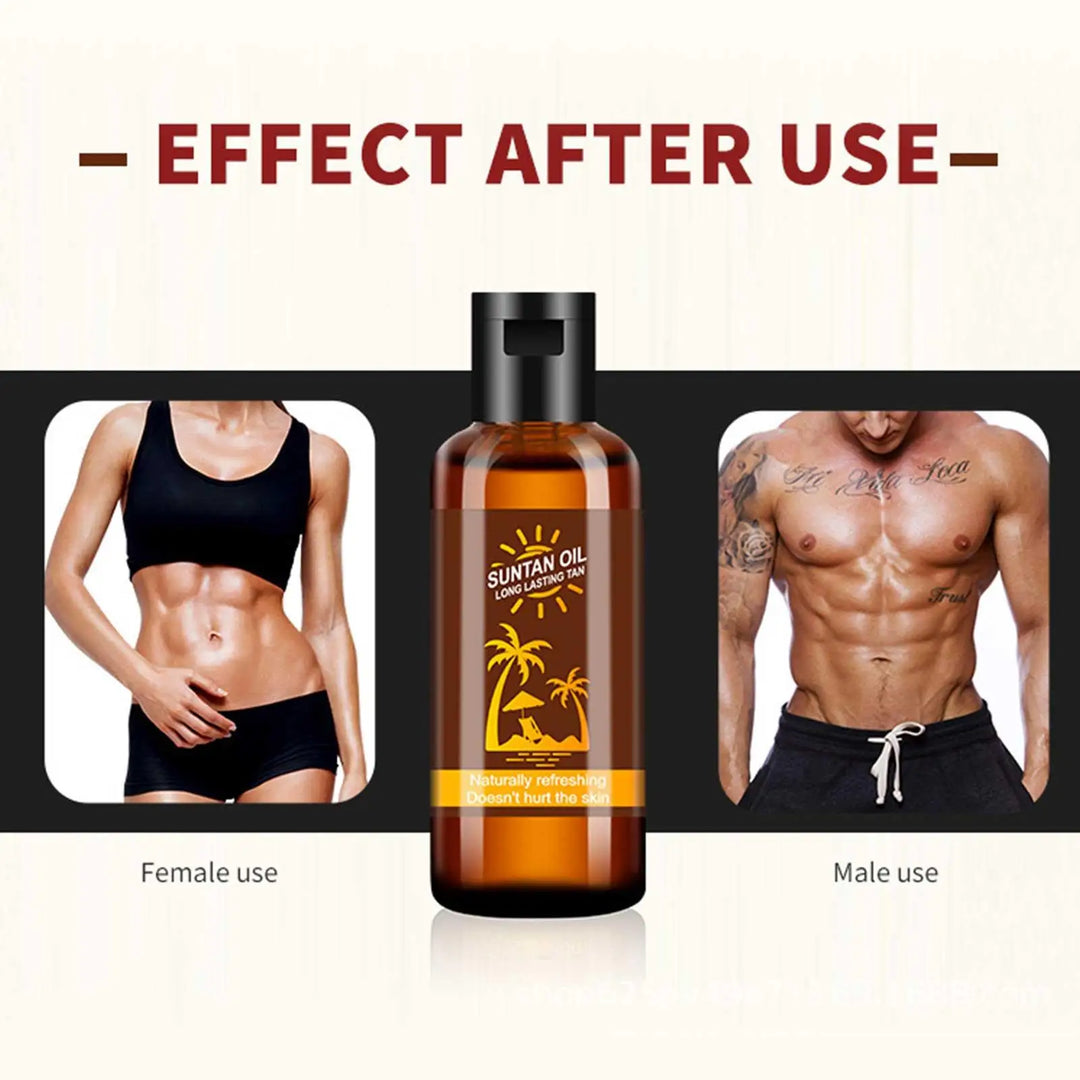 Tanning Oil, Body Bronzer, Summer Skin Self