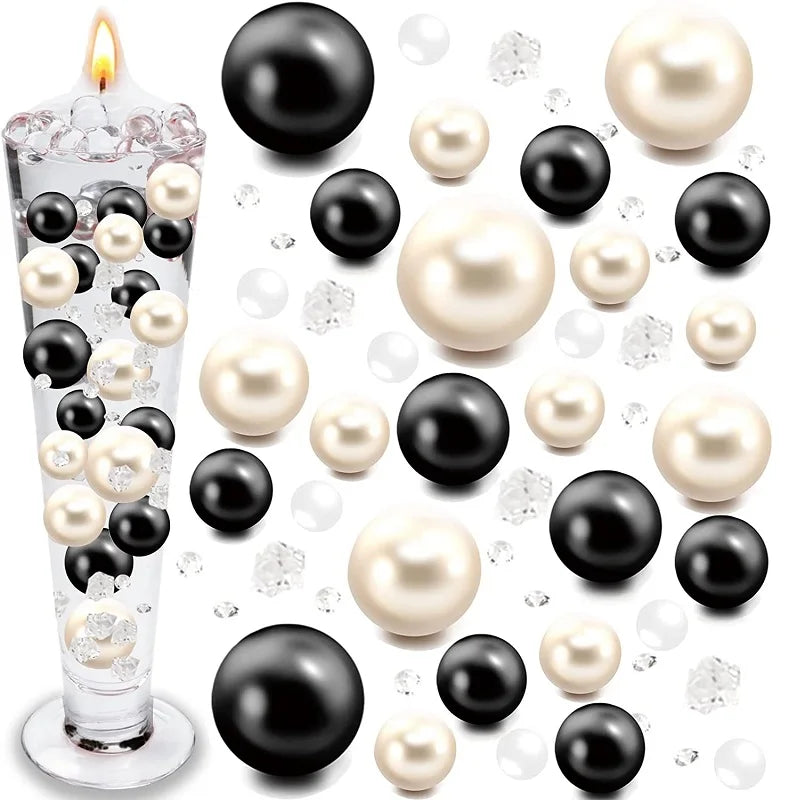 Christmas Vase Filler Beads Floating Pearls