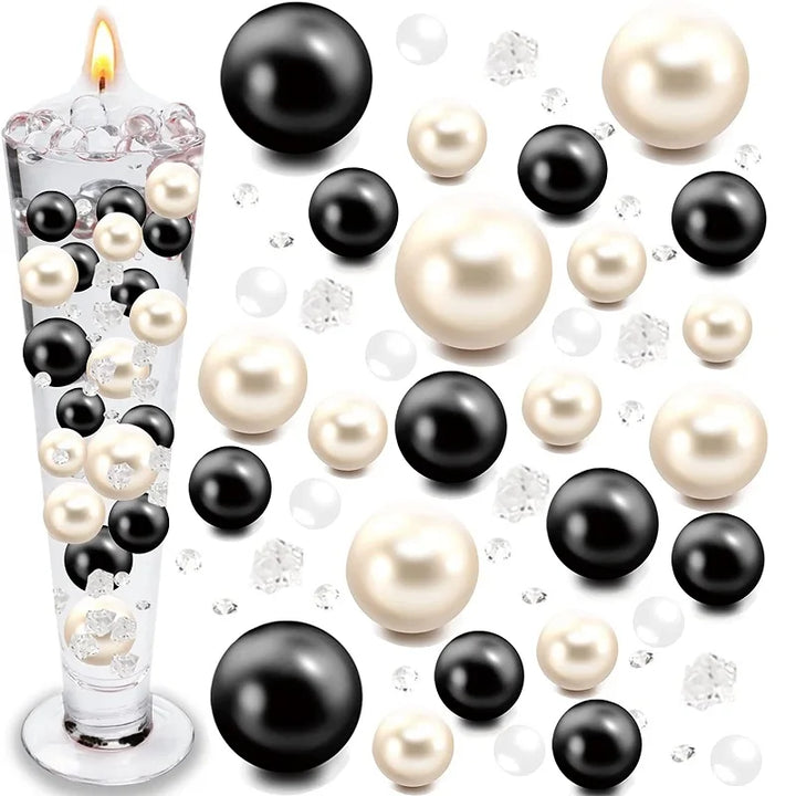Christmas Vase Filler Beads Floating Pearls