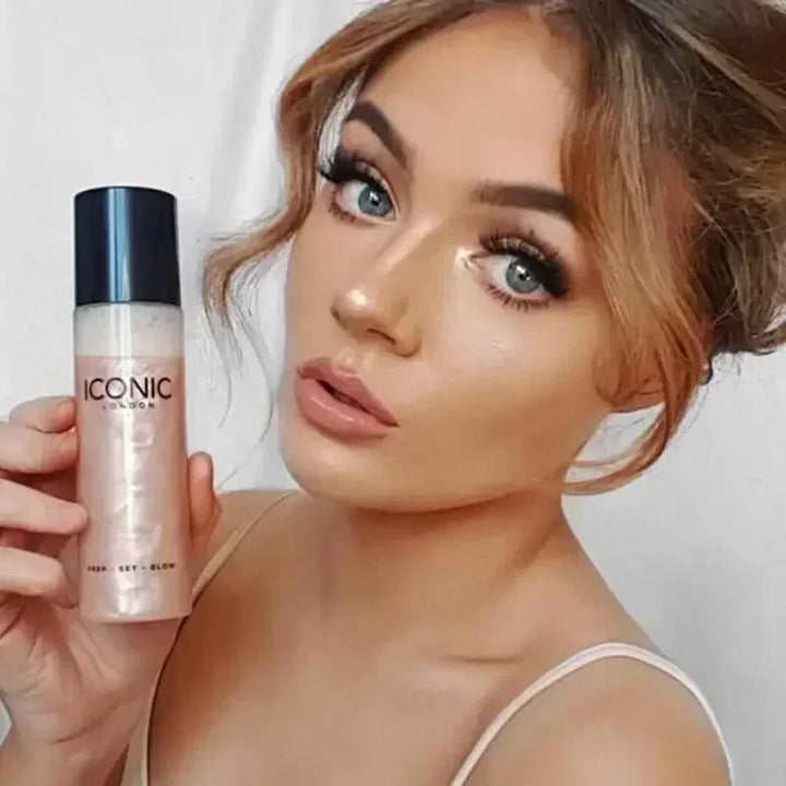Bronzer Highlighter Liquid Setting Spray Illuminating Face Shimmer