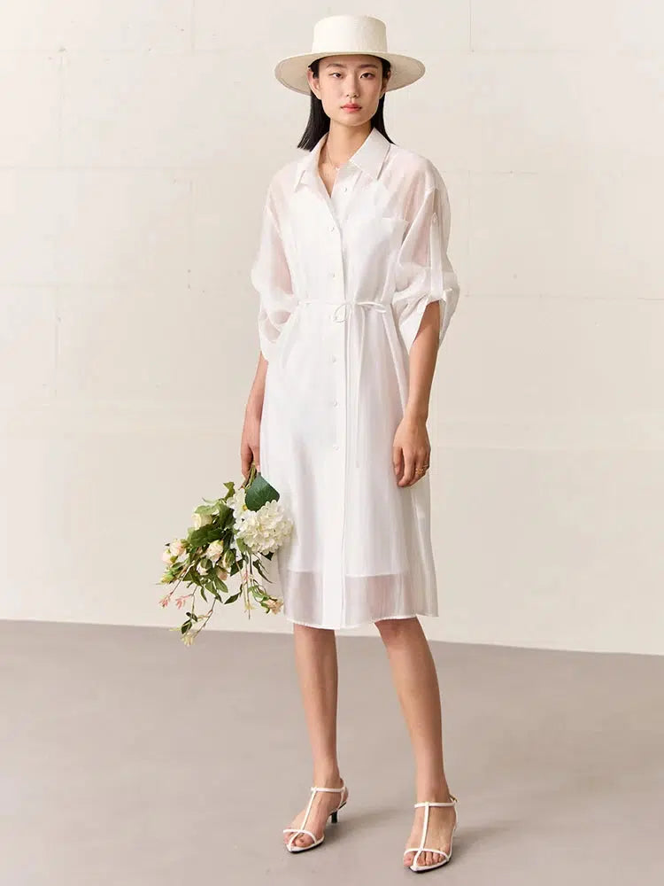 Minimalism Fashion Shirt Dresses for Women