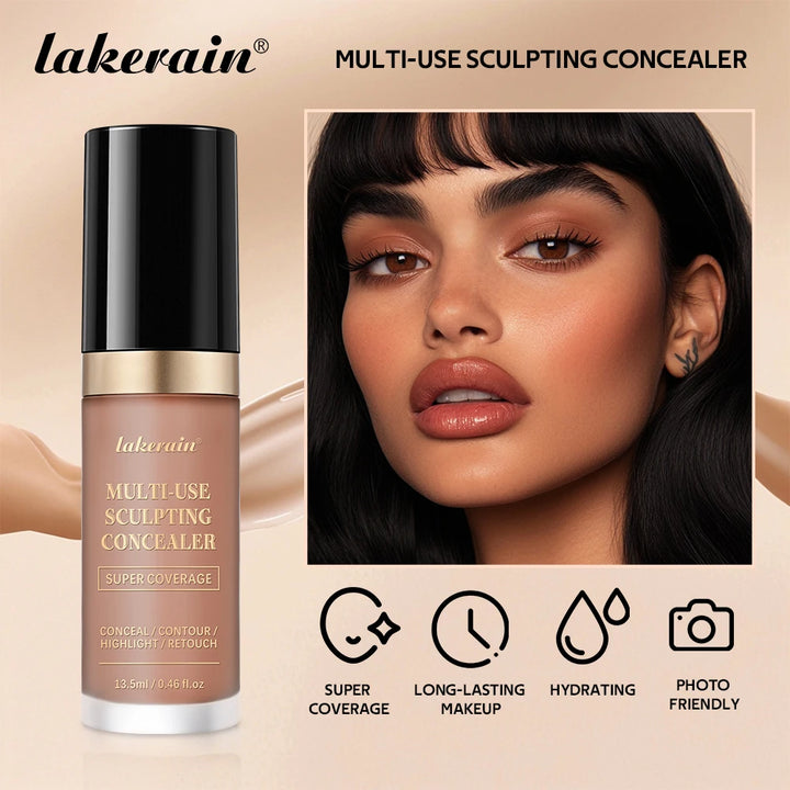 Multi-Use Sculpting Concealer – Full Coverage &amp; Waterproof