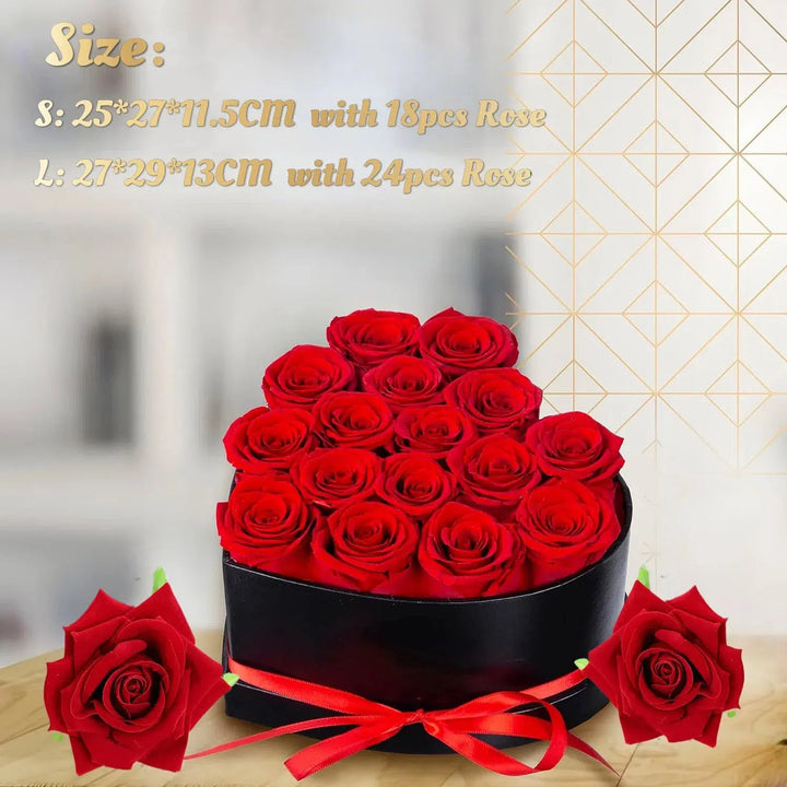 Artificial Eternal Rose Bouquet Valentine Day