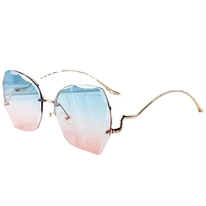 Higodoy Oversized Gradient Sunglasses | UV400 Frameless