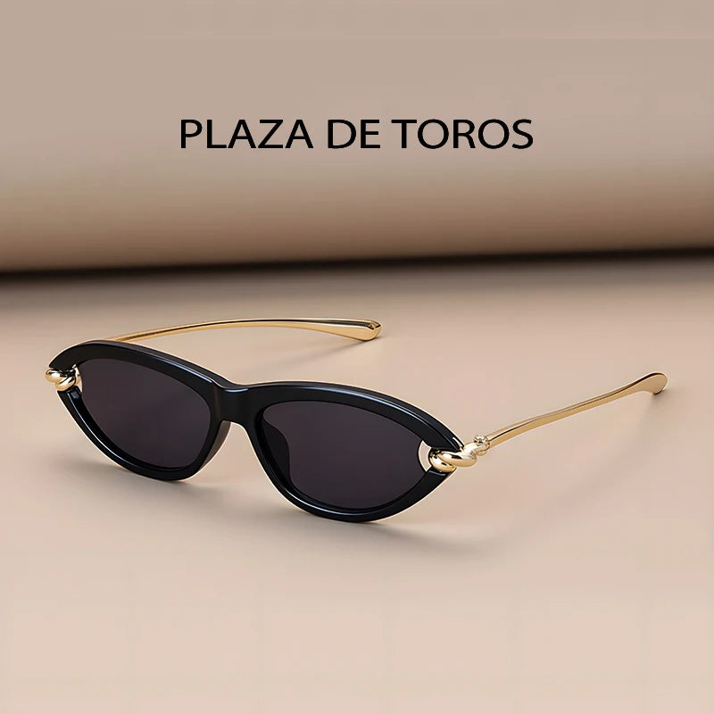 PLAZA DE TORS Cat Eye Sunglasses – UV400 &amp; Anti-Reflective Women&