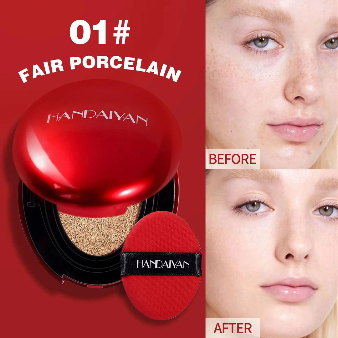 Waterproof Air Cushion Foundation  Long-lasting Makeup