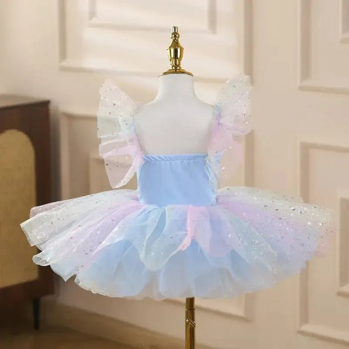 Girls Sequined Tutu Dance Dress – Princess Costume - Bennys Beauty World