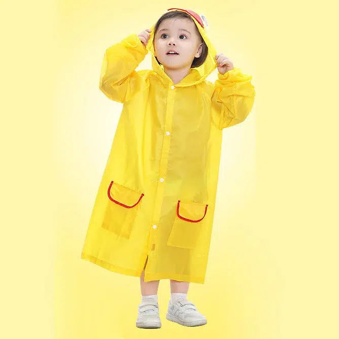 Children's Raincoat Cartoon Animal Style Waterproof for Baby and Kids-Suit-Bennys Beauty World