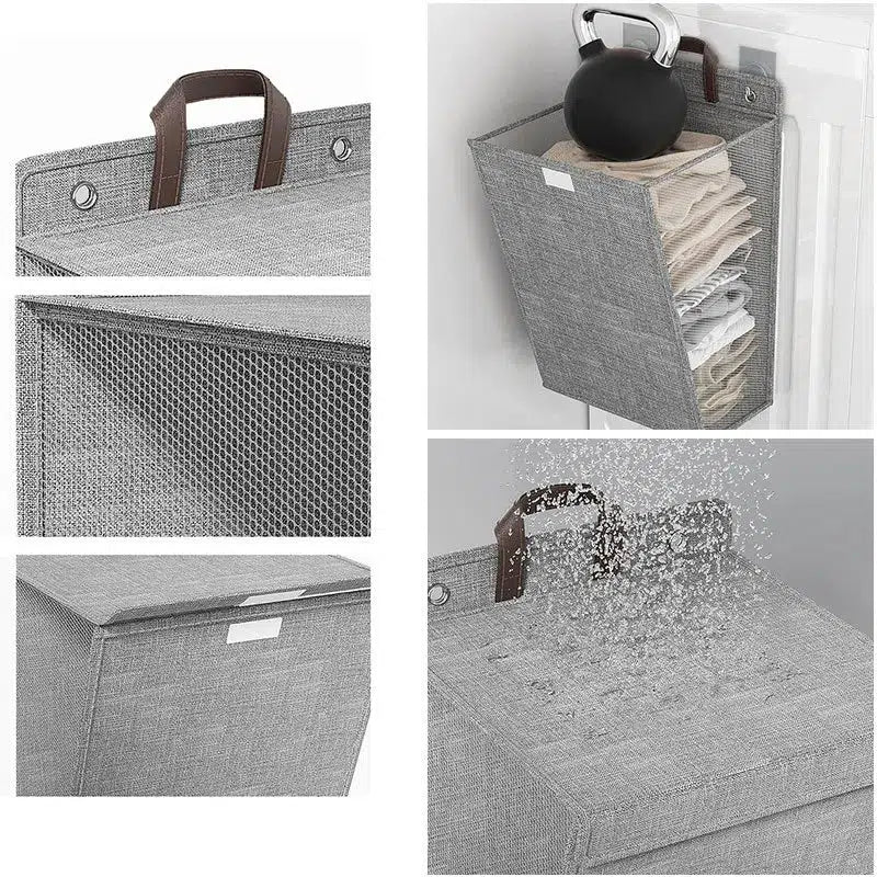 Punch-free  Laundry Basket Dirty Clothes Storage Basket