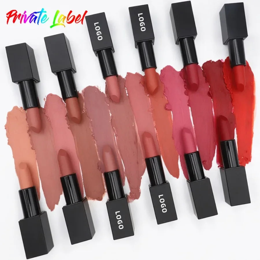 Custom 24 Colors Waterproof Matte Lipstick