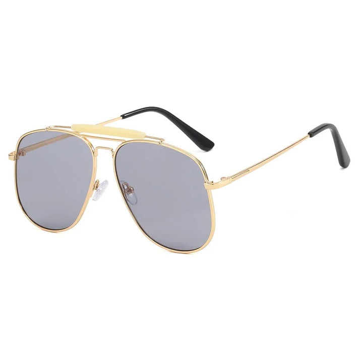 Classic Pilot Sunglasses for Women – Retro UV400 Mirror Gradient Shades