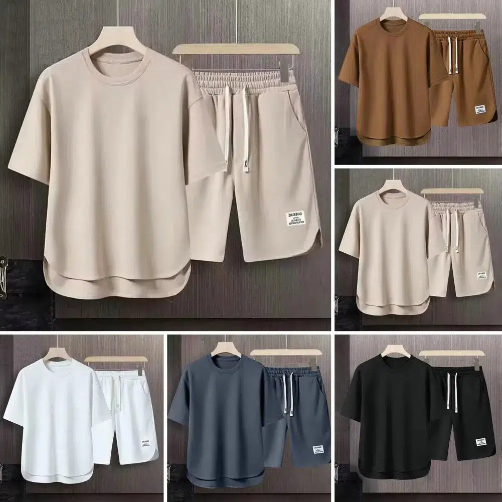 Men Sportswear Set Summer Casual Outfit Set