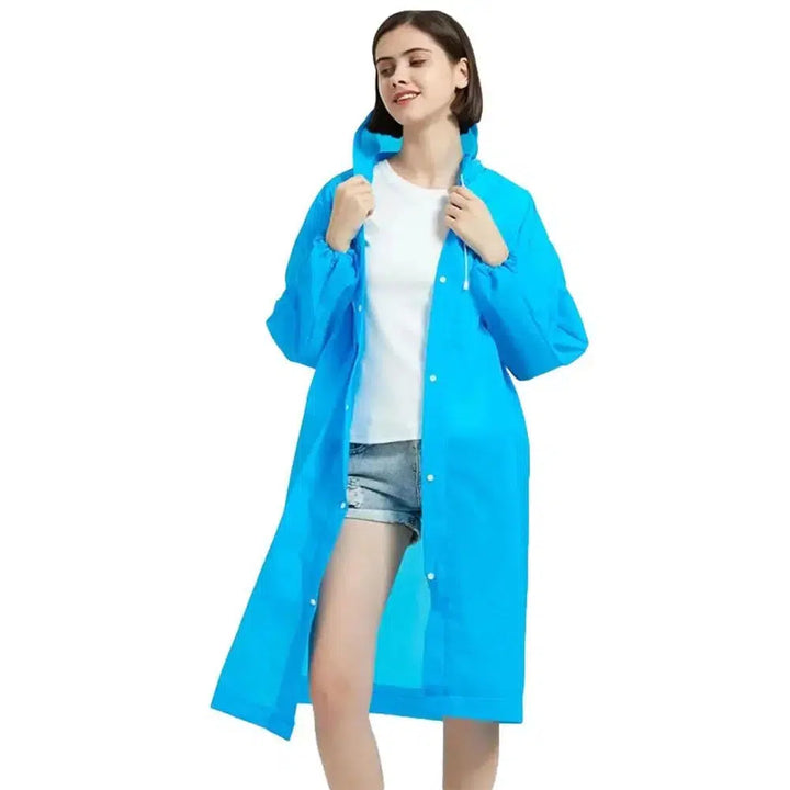 Waterproof Raincoat Reuseable EVA Rain Coat-Suit-Bennys Beauty World