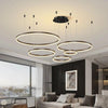 Modern LED Ceiling Chandelier Living Room Decor-Light Fixtures-Arlik interiors