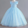 New Sequined First Communion Dresses For Girls Princess Costume Dress-Dress-Bennys Beauty World