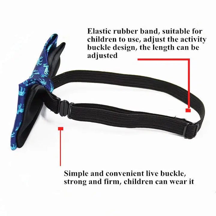 Children's Bow Tie Fashion Jacquard Baby Neckties