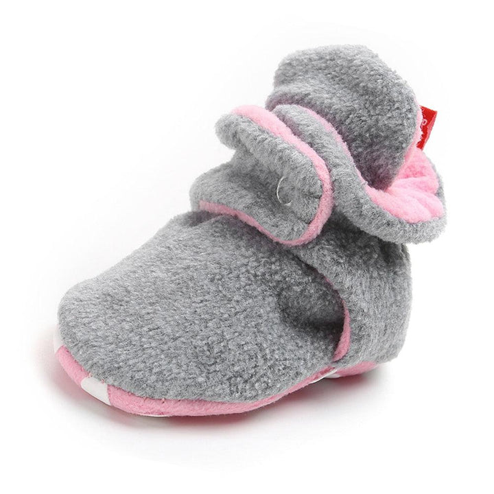 Newborn Baby Socks Shoes Boy Girl Star Toddler First Walkers Booties-Shoe-Bennys Beauty World