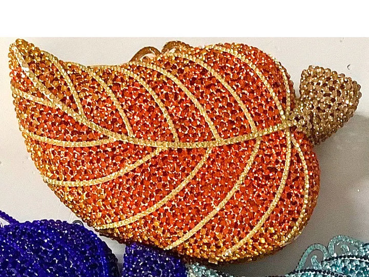 Crystal Diamond Evening Clutch Bag