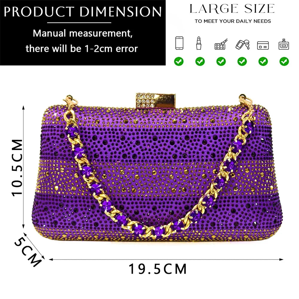 African Party Shoe and Bag Set Italian Shoes with Matching Bags